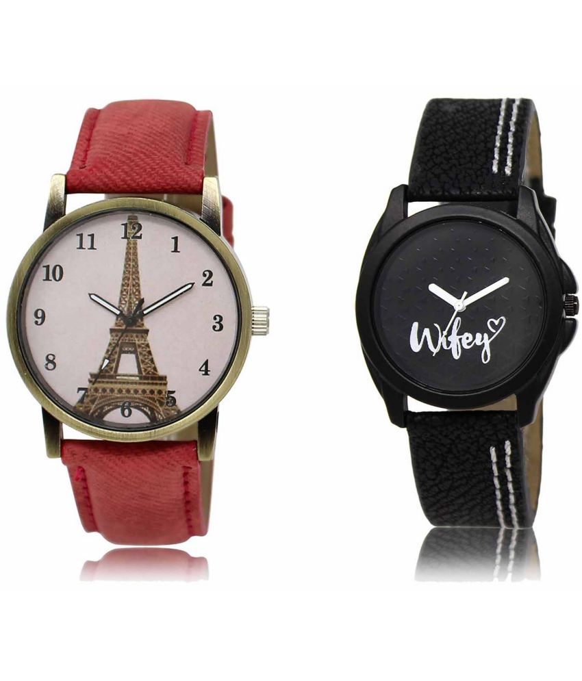     			Lorem - Analog Watch Watches Combo For Women and Girls ( Pack of 2 )