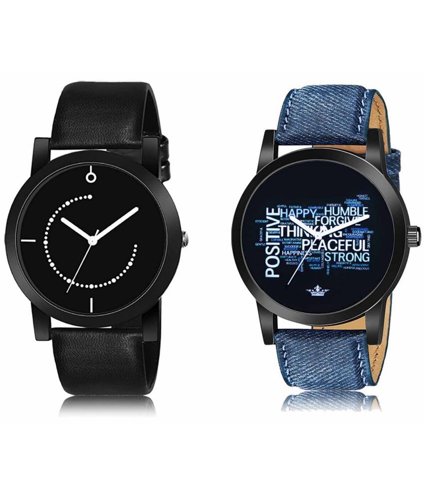     			Lorem - Analog Watch Watches Combo For Men and Boys ( Pack of 2 )