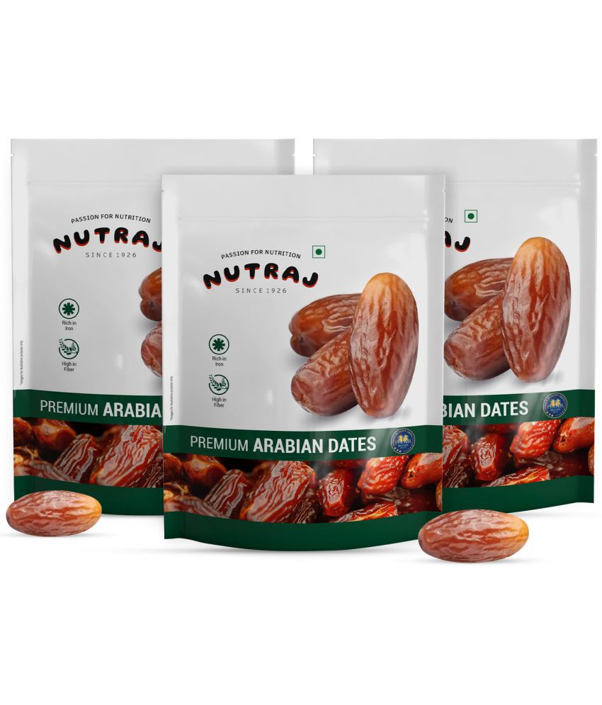     			Nutraj Arabain Dates 1.5 Kg (500g X 3), Khajoor 1.5 Kg, Khajur