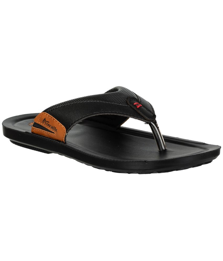     			Aerowalk - Black Men's Daily Slipper