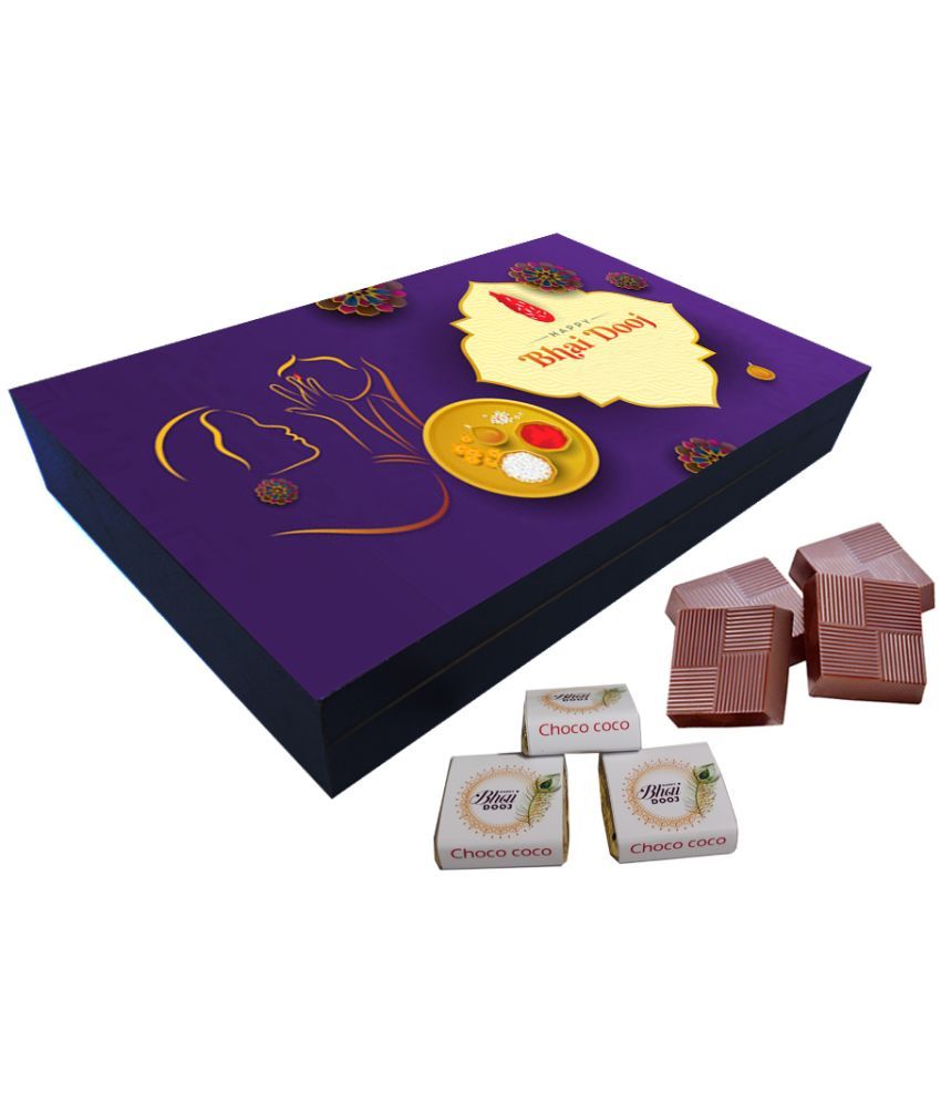     			Choco coco Happy Bhai Dooj Dark Chocolate 240 g Pack of 6