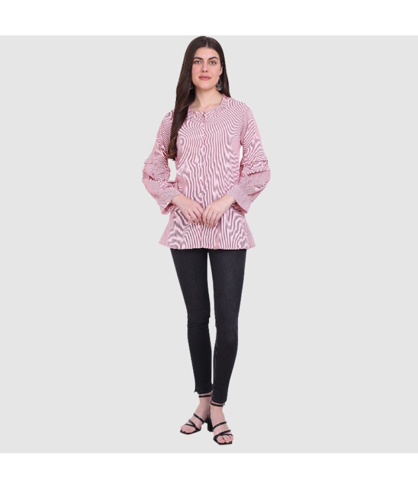     			PPTHEFASHIONHUB - Pink Rayon Women's Regular Top ( Pack of 1 )