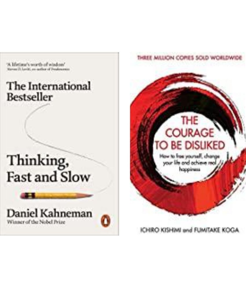     			Thinking, Fast & Slow + The Courage To Be Disliked