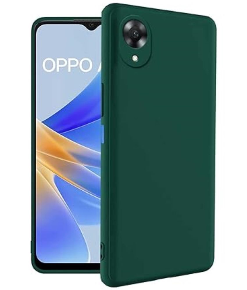     			Case Vault Covers - Silicon Soft cases Compatible For Silicon Oppo A17K ( Pack of 1 )