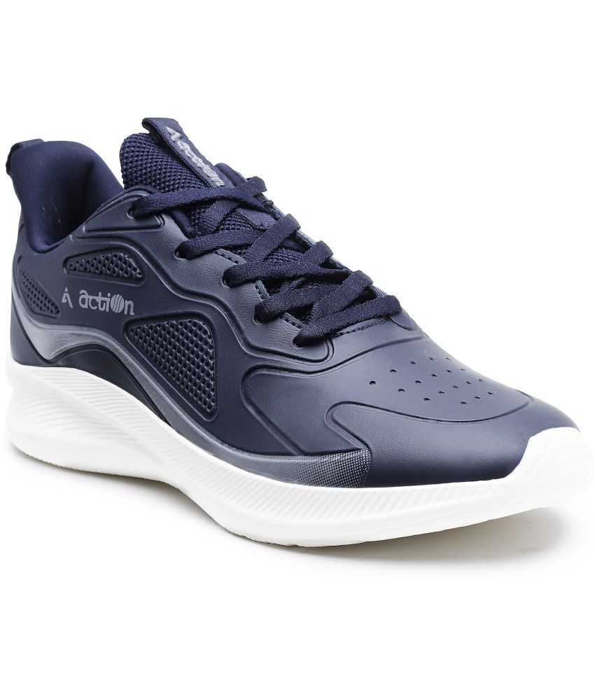     			Action - Sports Running Shoes Navy Men's Sports Running Shoes