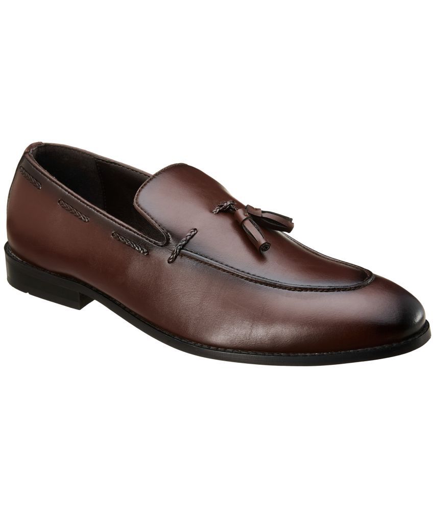     			Duke - BROWN Men's Tassel Formal Shoes