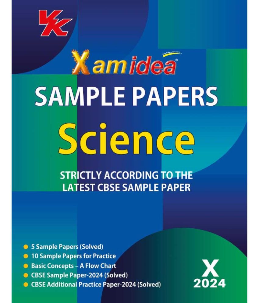     			Xam idea Sample Papers Simplified Science | Class 10 for 2024 Board Exam | Latest Sample Papers 2024 (New paper pattern)