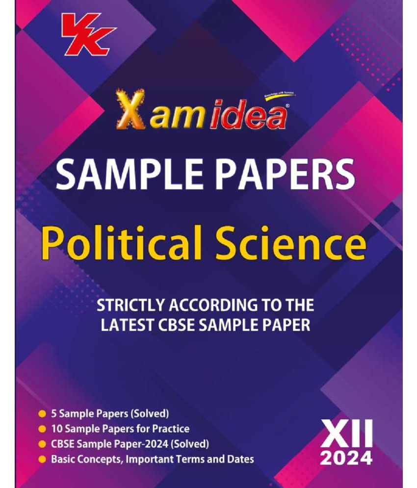     			Xam idea Sample Papers Simplified Political Science | Class 12 for 2024 Board Exam