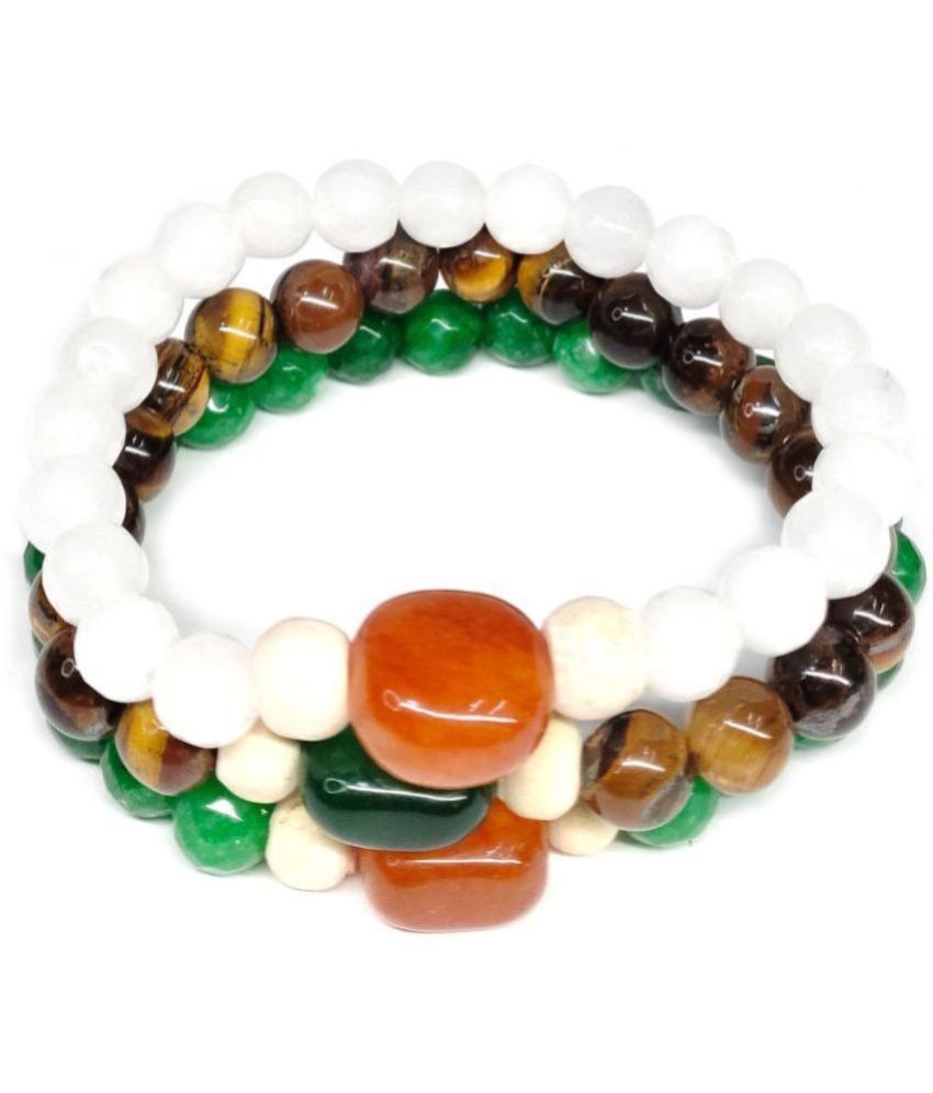     			DAIVYA WELLNESS - Multicolor Bracelet ( Pack of 3 )