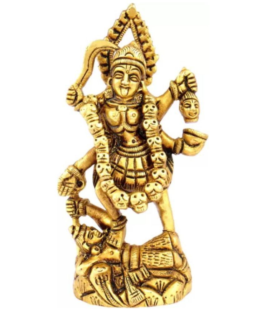     			Shreeyaash Brass Kaali Idol ( 13 cm )