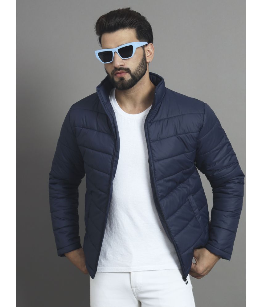     			renuovo Polyester Men's Puffer Jacket - Navy Blue ( Pack of 1 )