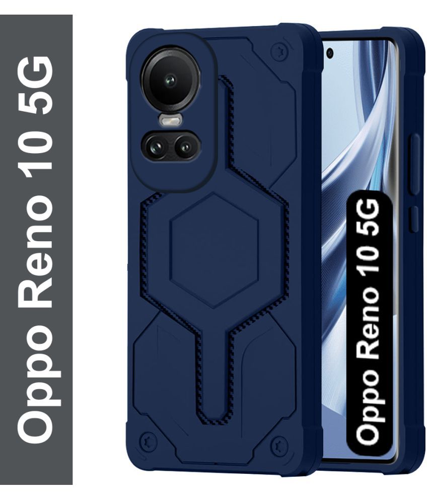     			NBOX - Bumper Cases Compatible For Rubber Oppo Reno 10 5G ( Pack of 1 )