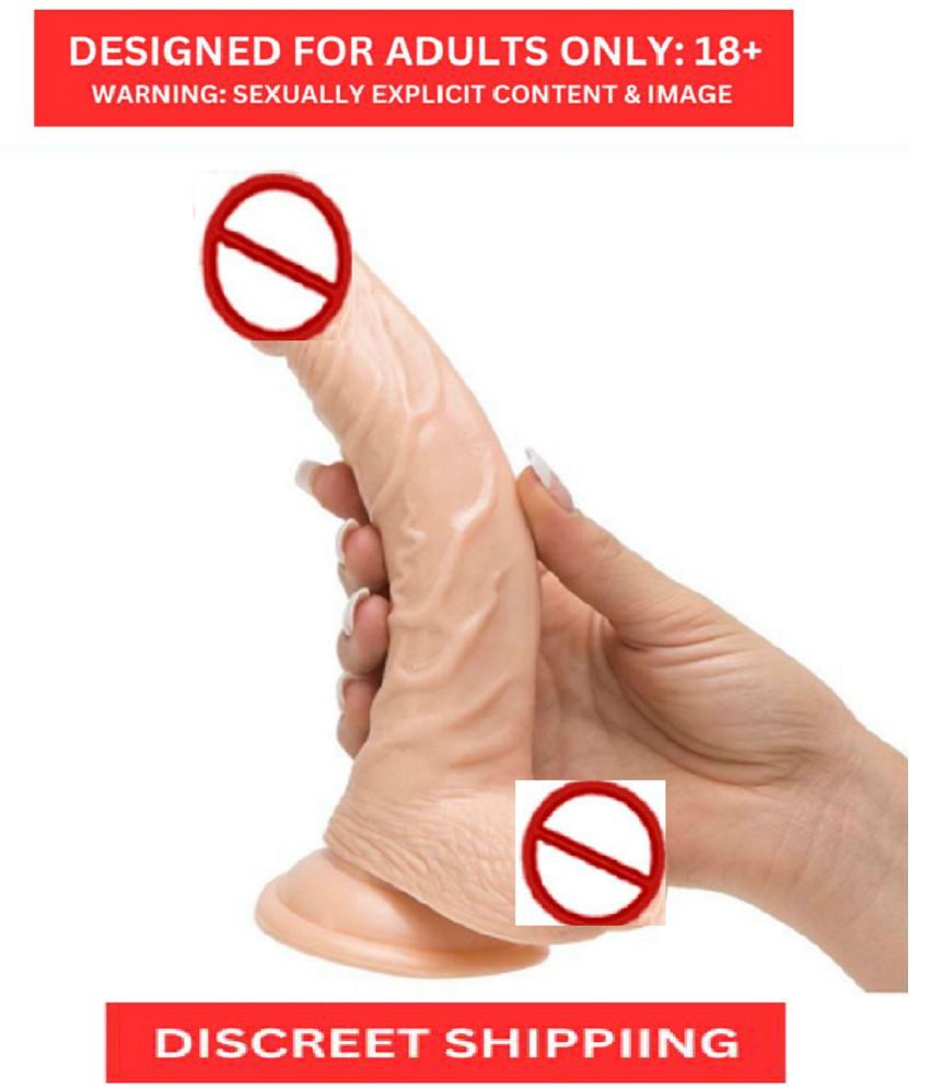     			Super Premium Quality Suction Base 9 Inch Pink Head Skin Dildo For Women By Knightriders