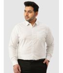 IVOC 100% Cotton Regular Fit Solids Full Sleeves Men's Casual Shirt - White ( Pack of 1 )