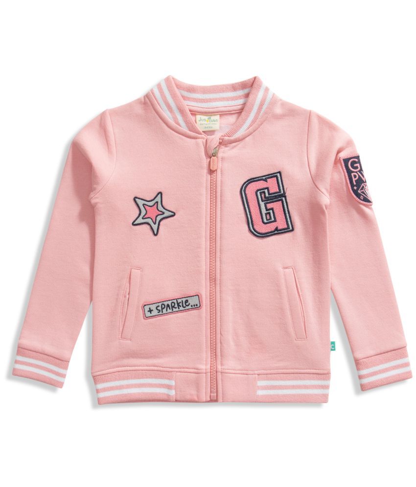     			Juscubs Girls Cotton Sweatshirt ( Pink )