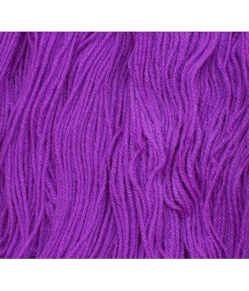     			M.G ENTERPRISE Knitting 3 ply Wool,  Magenta 300 gm  Best Used- Art-C