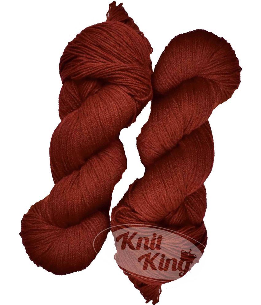     			M.G ENTERPRISE Knitting 3 ply Wool,  Red 300 gm  Best Used- Art-AJ