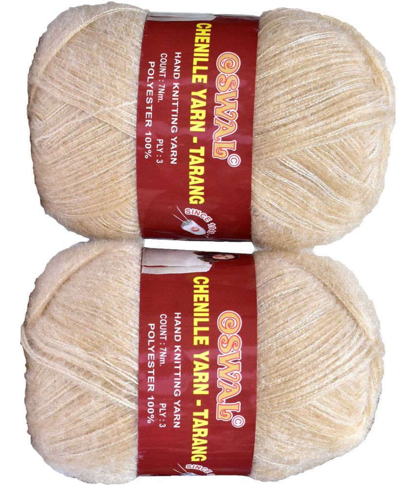     			Represents Oswal  3 Ply Knitting  Yarn Wool,  Light Skin 500 gm  Art-HEE