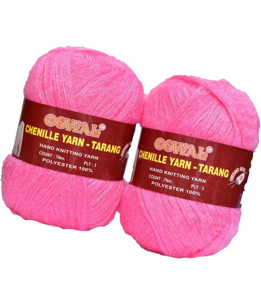     			Represents Oswal  3 Ply Knitting  Yarn Wool,  Deep Pink 300 gm  Art-HFD