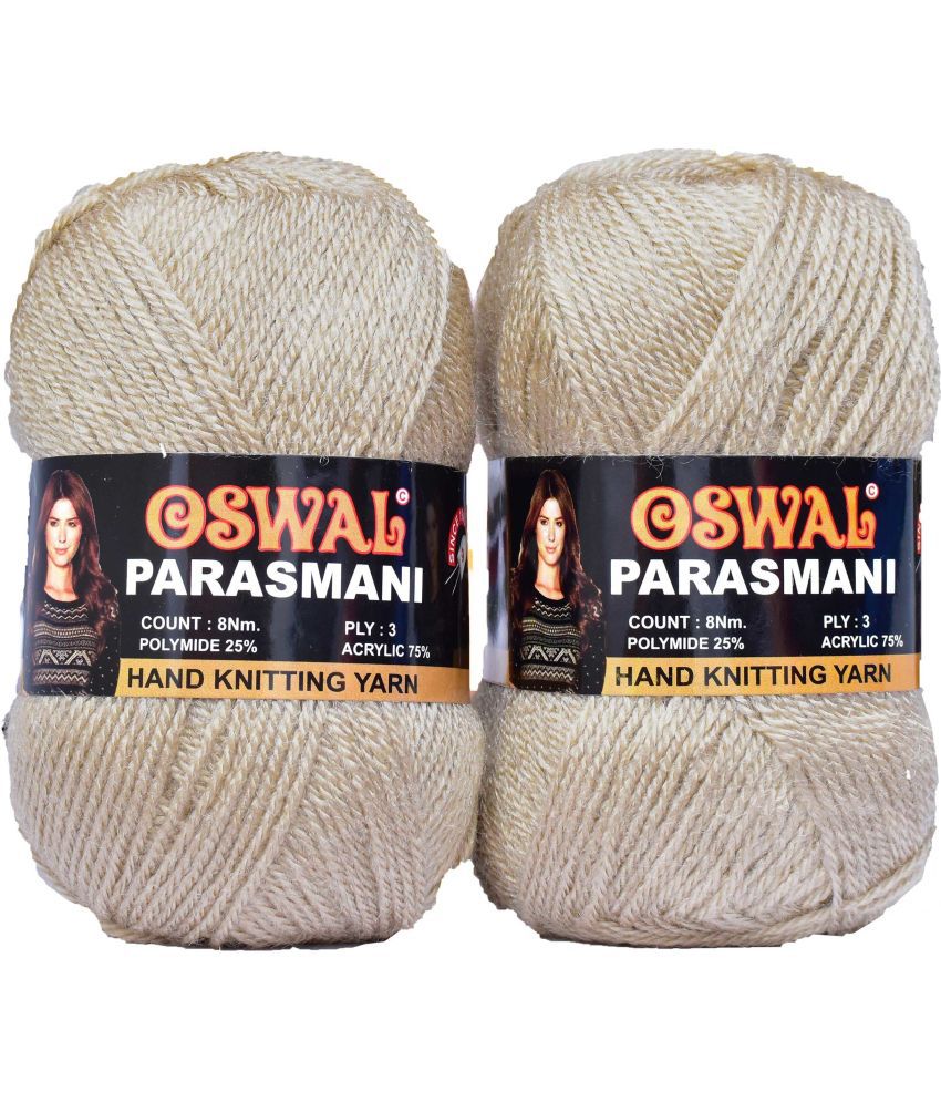     			Represents Oswal 3 Ply Knitting  Yarn Wool,  SKIN 200 gm Art-EID