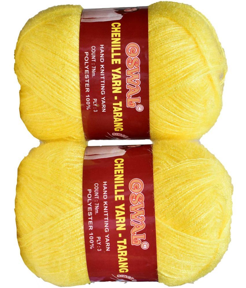     			Represents Oswal  3 Ply Knitting  Yarn Wool,  Kacha Pila 500 gm  Art-HFI