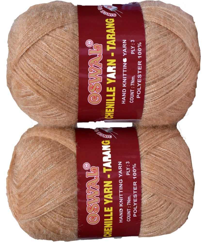     			Represents Oswal  3 Ply Knitting  Yarn Wool,  Skin 500 gm Art-HDH