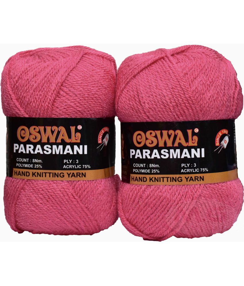     			Represents Oswal 3 Ply Knitting  Yarn Wool,  Gajri 200 gm Art-FJC