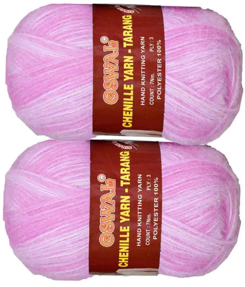     			Represents Oswal  3 Ply Knitting  Yarn Wool,  Light Multi Pink 600 gm Art-HDG