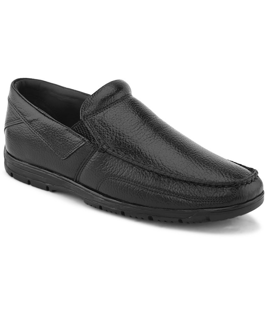     			Fashion Victim Black Men's Slip On Formal Shoes