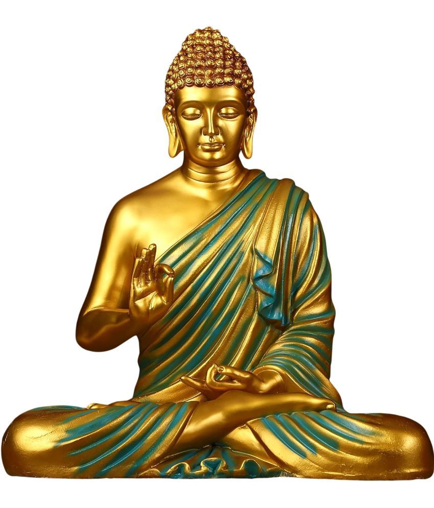     			GW Creations Samadhi Buddha Showpiece 38 cm - Pack of 1