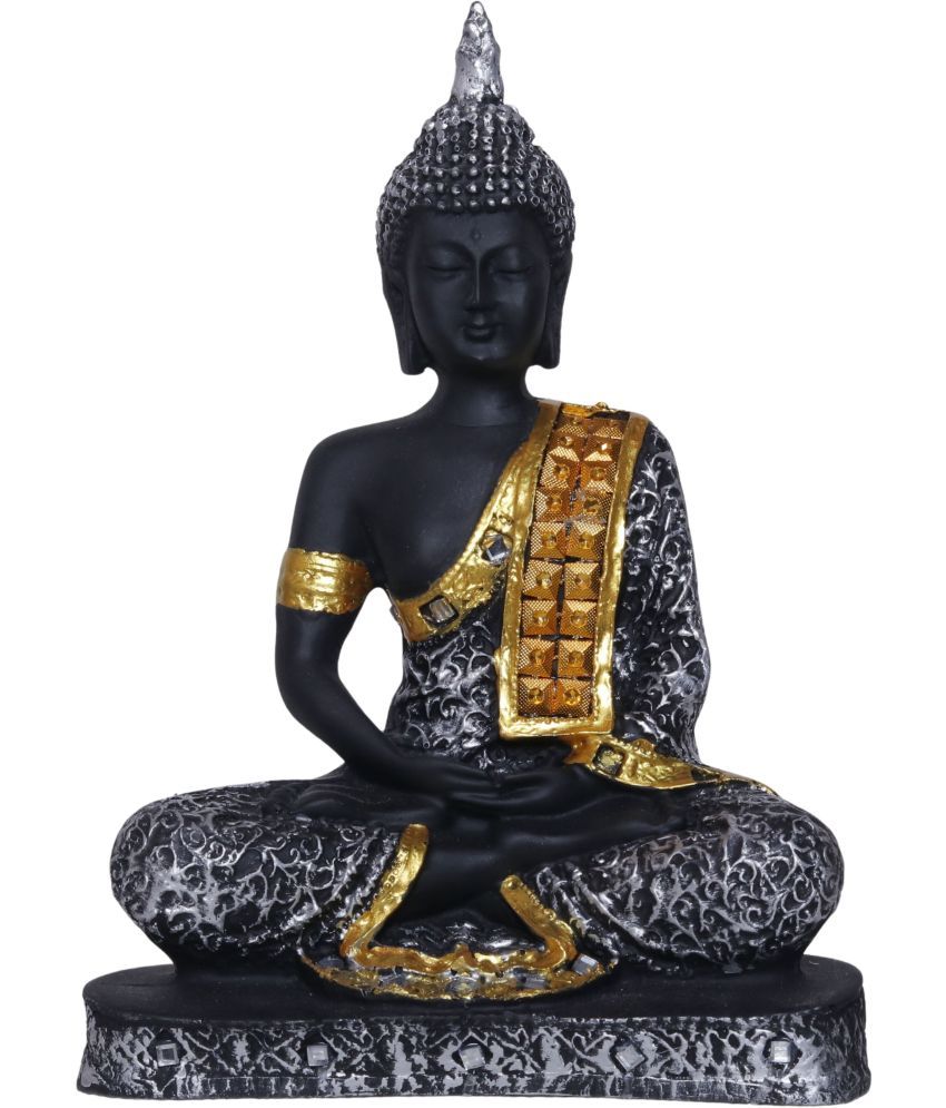     			GW Creations Samadhi Buddha Showpiece 23 cm - Pack of 1