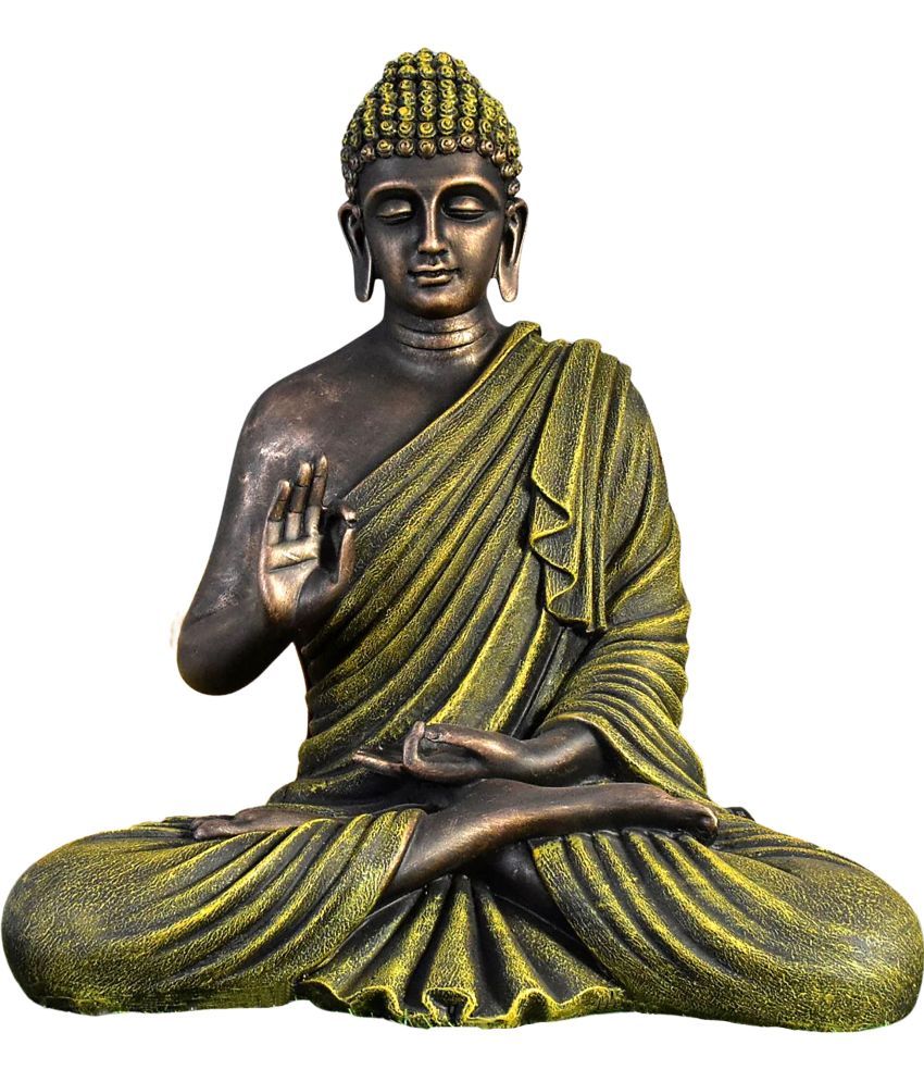     			GW Creations Samadhi Buddha Showpiece 38 cm - Pack of 1