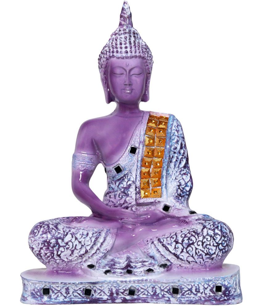     			GW Creations Samadhi Buddha Showpiece 23 cm - Pack of 1