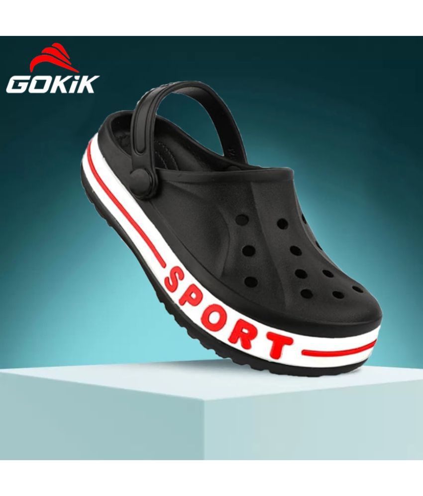     			Gokik - Black Men's Clogs