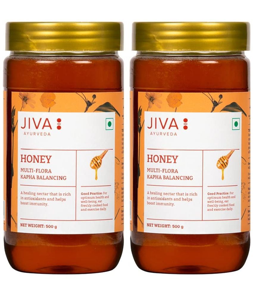     			Jiva Ayurveda Multifloral Honey 100% Pure & Natural 500 kg Pack of 2