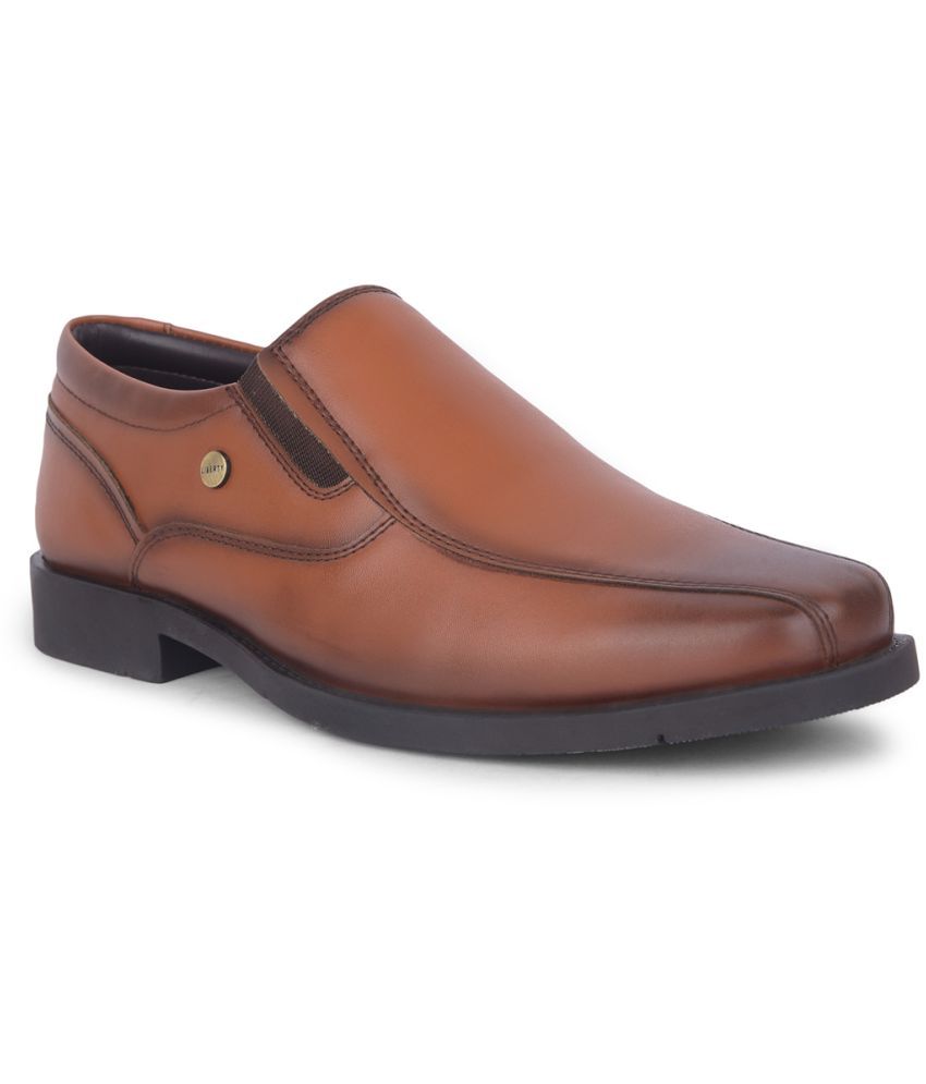     			Liberty ECO-4E Tan Men's Slip-on Shoes