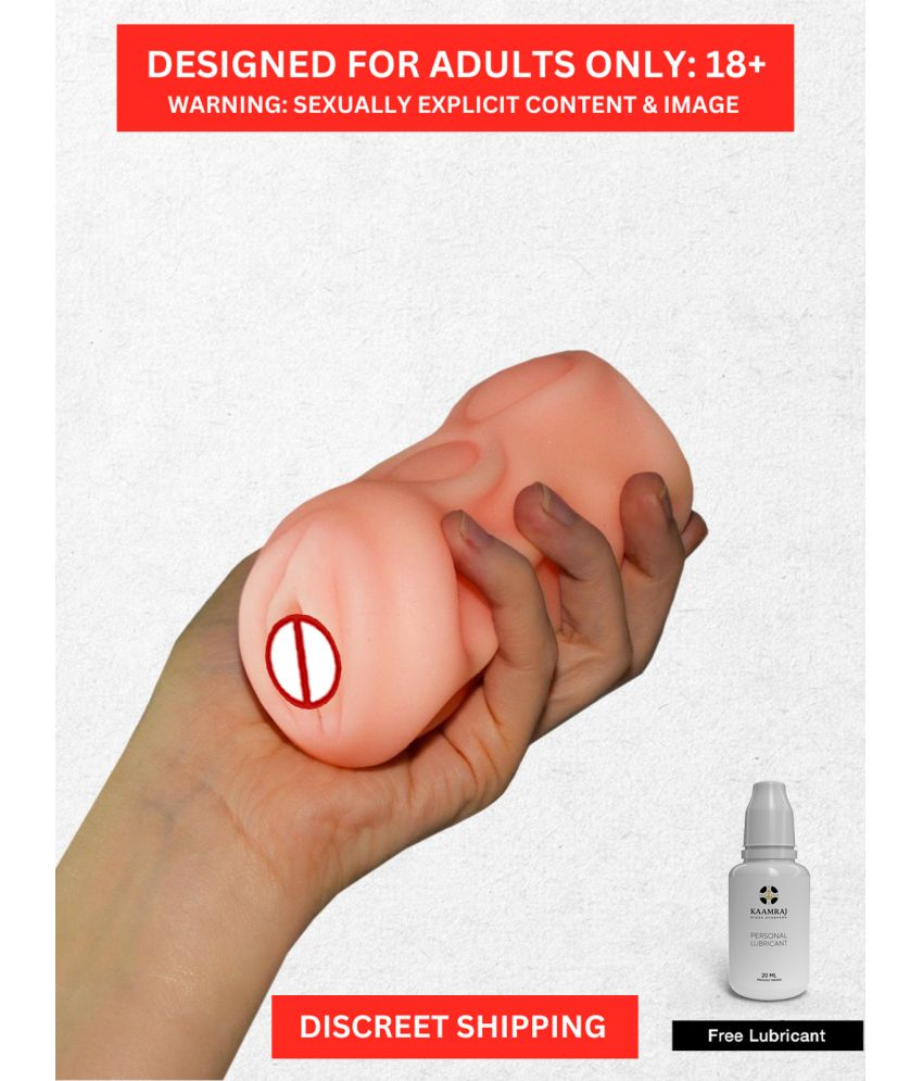     			Waterproof Male Masturbator- Easy to Wash and Reusable | Dotted Texture Lifelike Real Vagina Male Masturbator by Naughty Nights