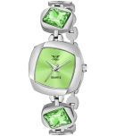 OHHO Silver Metal Analog Womens Watch