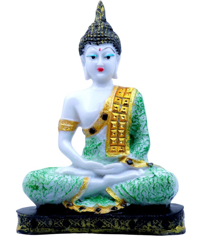     			GW Creations Samadhi Buddha Showpiece 23 cm - Pack of 1