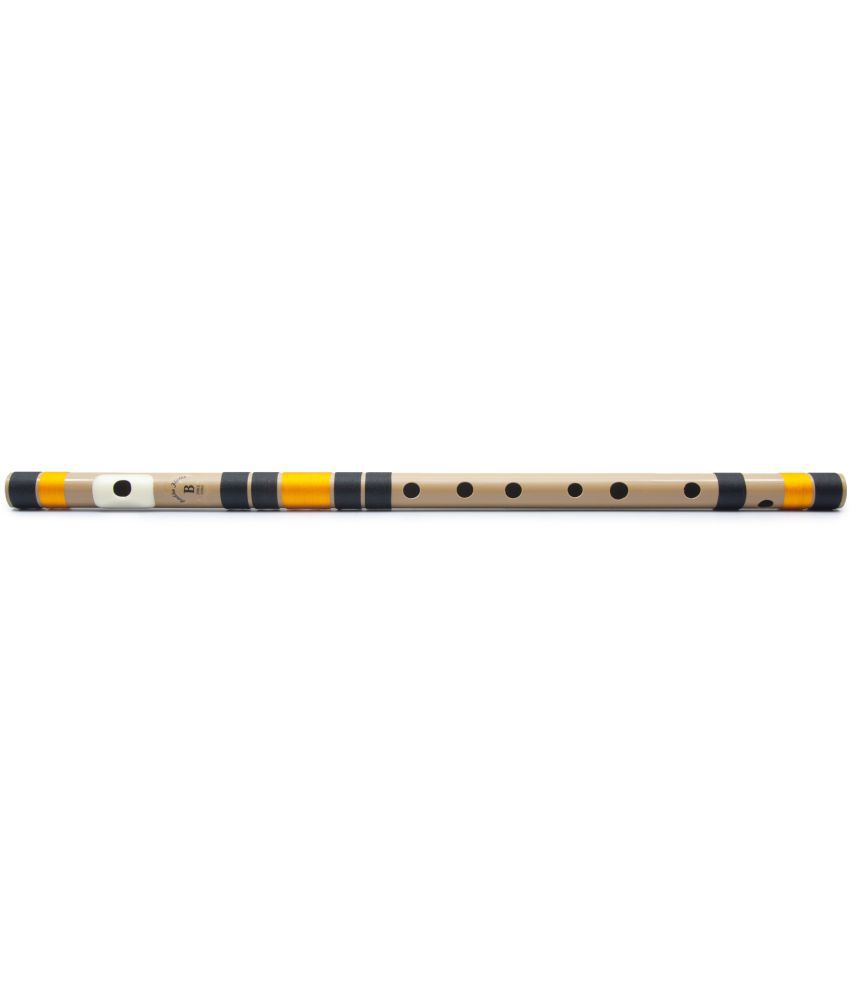     			Radhe Flutes PVC Fiber B Natural Bansuri Middle Octave Right Handed
