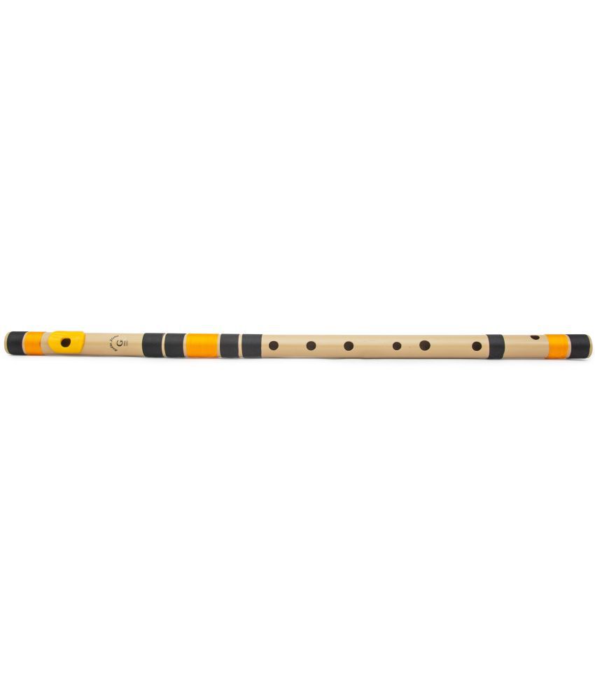     			Radhe Flutes PVC Fiber G Natural Bansuri Base Octave LEFT Handed