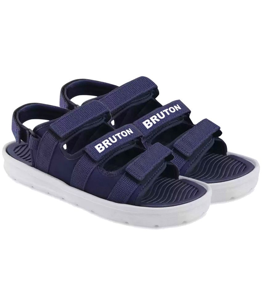     			BRUTON - Blue Men's Sandals