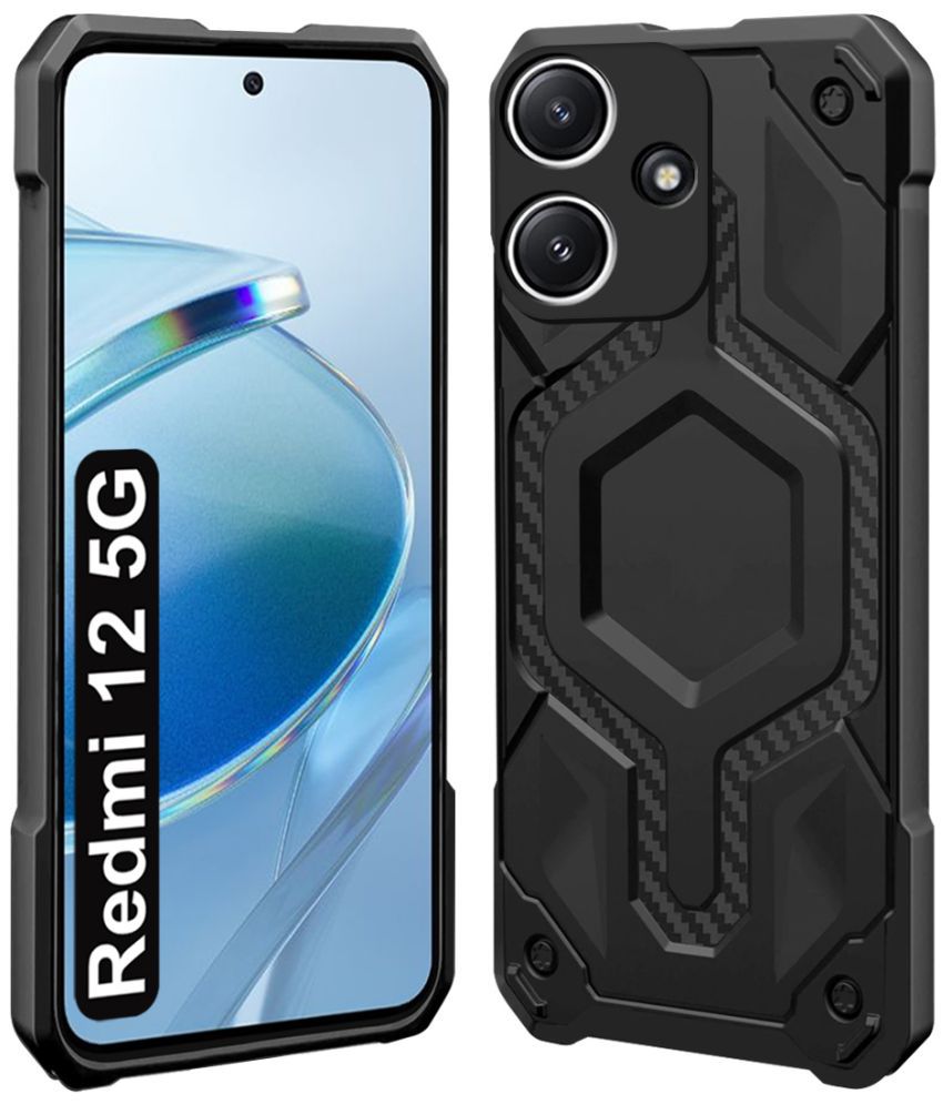     			Fashionury Bumper Cases Compatible For Rubber Redmi 12 5G ( Pack of 1 )