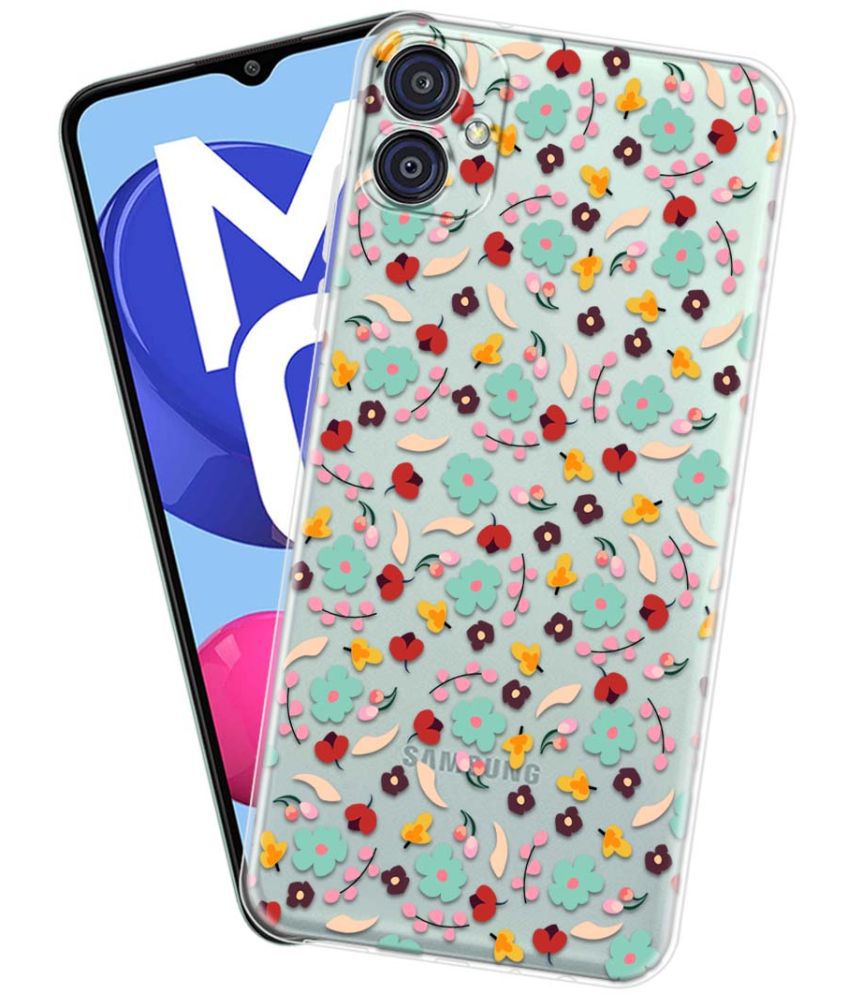     			Fashionury Multicolor Printed Back Cover Silicon Compatible For Samsung Galaxy M04 ( Pack of 1 )