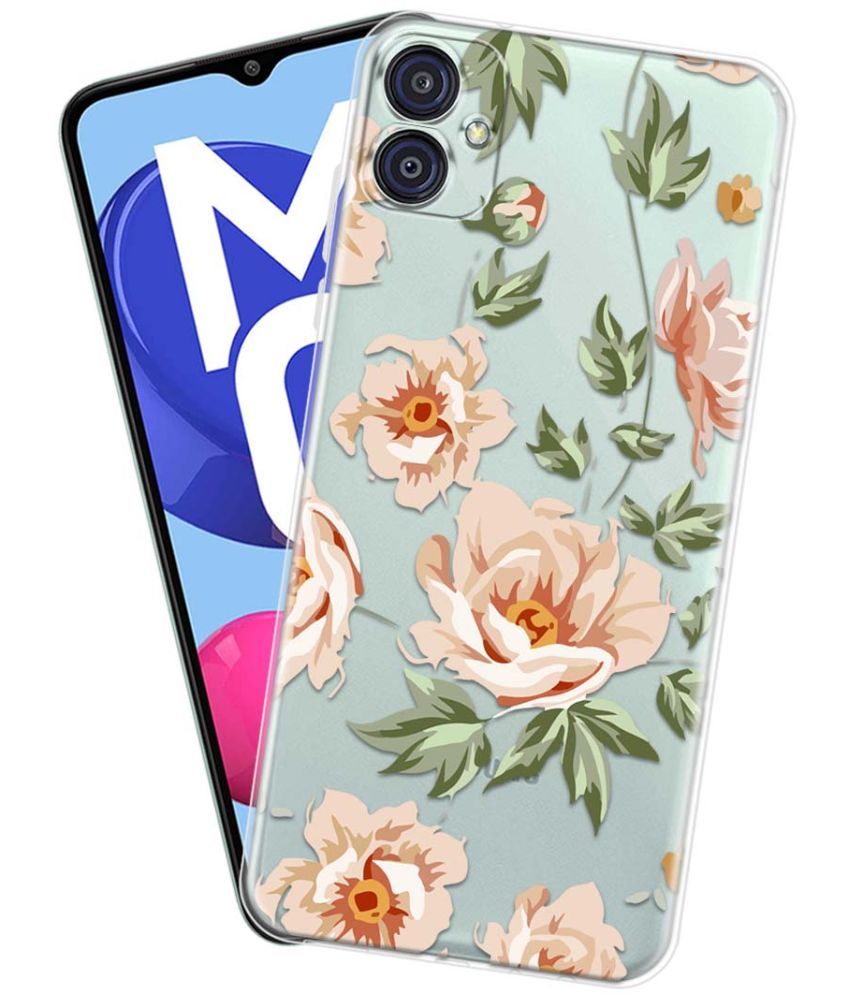     			Fashionury Multicolor Printed Back Cover Silicon Compatible For Samsung Galaxy M04 ( Pack of 1 )