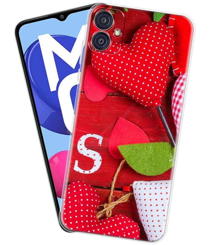     			Fashionury Multicolor Printed Back Cover Silicon Compatible For Samsung Galaxy M04 ( Pack of 1 )