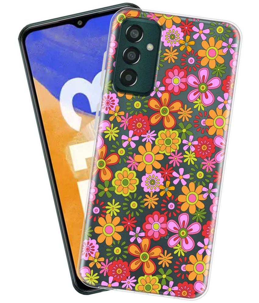     			Fashionury Multicolor Printed Back Cover Silicon Compatible For Samsung Galaxy F13 ( Pack of 1 )