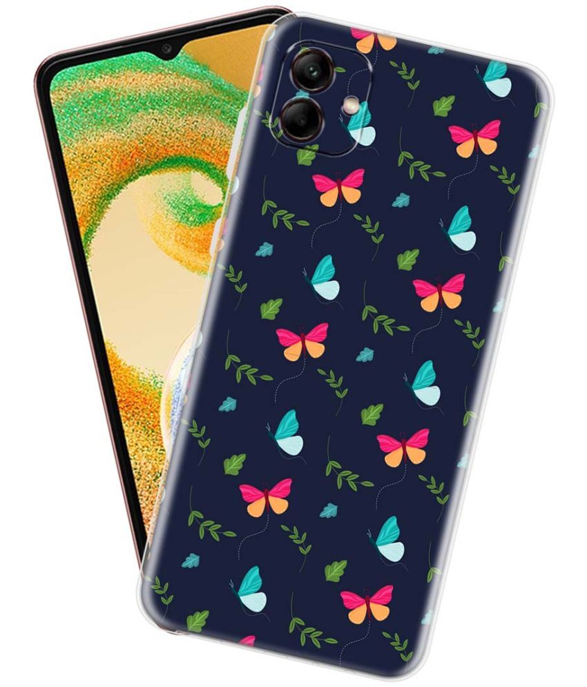     			Fashionury Multicolor Printed Back Cover Silicon Compatible For Samsung Galaxy A04 ( Pack of 1 )