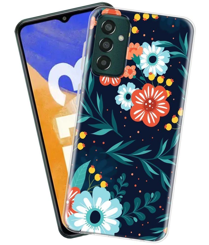     			Fashionury Multicolor Printed Back Cover Silicon Compatible For Samsung Galaxy F13 ( Pack of 1 )