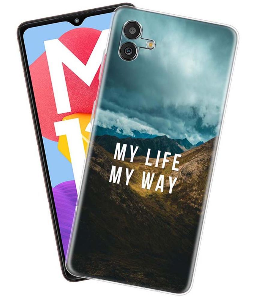     			Fashionury Multicolor Printed Back Cover Silicon Compatible For Samsung Galaxy M13 5g ( Pack of 1 )